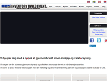 Tablet Screenshot of inven.no